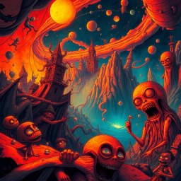 Nightmare Chronicles: Whose Nightmare Is It, Anyway? - Text-based game