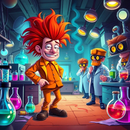 Whose Lab Is It Anyway? - Text-based game