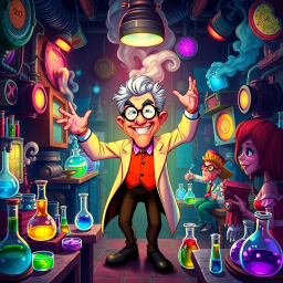 Whose Lab Is It Anyway? - Text-based game