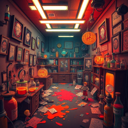 Whose Lab Is It Anyway? - Text-based game
