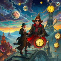 ChronoChase: Whose Time Is It Anyway? - Text-based game
