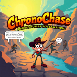 ChronoChase: Whose Time Is It Anyway? - Text-based game