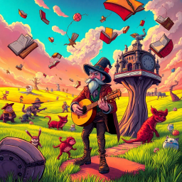 The Paradoxical Chronicles: Whose Quest Is It, Anyway? - Text-based game