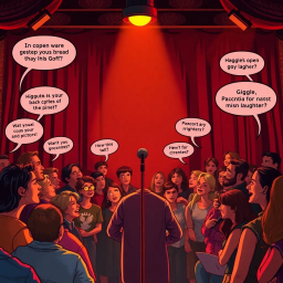 Whose Laughter is it Anyway? - Text-based game