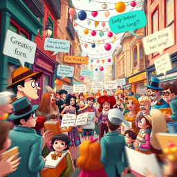 Whose Salutation is it Anyway? - Text-based game