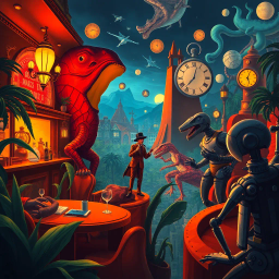 ChronoCrash: Whose Time Is It Anyway? - Text-based game