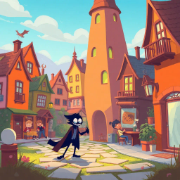 Whose Shadow is it Anyway? - Text-based game
