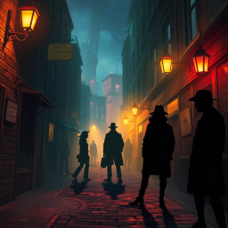 Whose Shadows Are These? - Text-based game