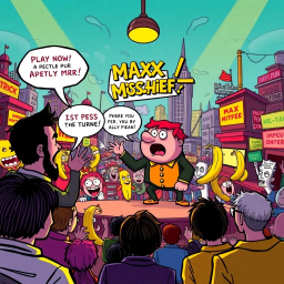 Whoops! The Laughter Wars - Text-based game