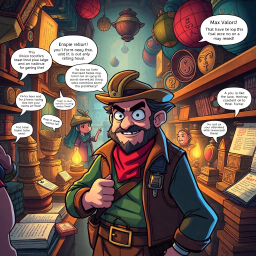 Relic Rumble: Whose Is It Anyway? - Text-based game
