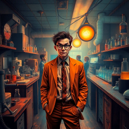 Whose Lab is it Anyway? - Text-based game