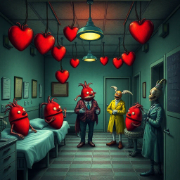 Whose Heart Is It, Anyway? - Text-based game