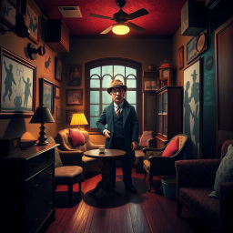 Whose Shadow Is This, Anyway? - Text-based game