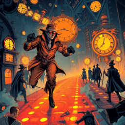 ChronoChaser: Whose Time Is It Anyway? - Text-based game