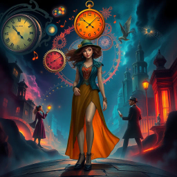 Chrono-Chase: Whose Time is it Anyway? - Text-based game