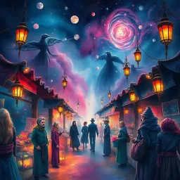 Twilight Bazaar - Text-based game