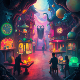 Nightmare Exchange: Whose Dream is it Anyway? - Text-based game