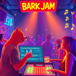 Bark Jam - Text-based game