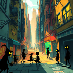 Whose Shadow is it Anyway? - Text-based game