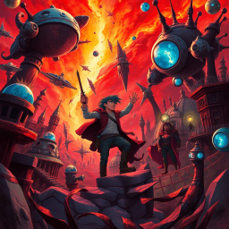Metamayhem: Whose Adventure Is It Anyway? - Text-based game