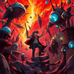 Metamayhem: Whose Adventure Is It Anyway? - Text-based game