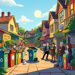 Whose Bin Is It Anyway? - Text-based game