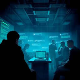 Whodunit: The Mysterious Chat Room - Text-based game