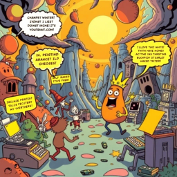 Whose Worlds That Anyway? - Text-based game