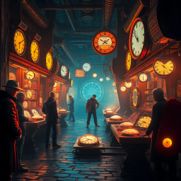 Chronochase: Whose Time is it Anyway? - Text-based game