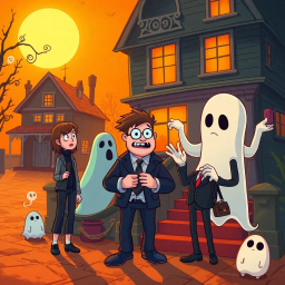 Whose Ghost Is It Anyway? - Text-based game