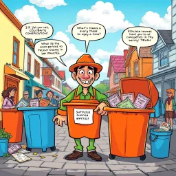 Whose Bin Is It Anyway? - Text-based game