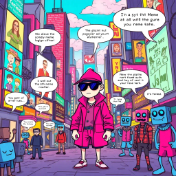 Memeception: Whose Hello Is It Anyway? - Text-based game