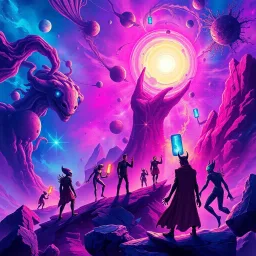 Spectrum Wars: Whose Dimension is it Anyway? - Text-based game