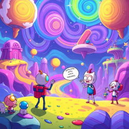 Spectrum Wars: Which Dimension is it Anyway? - Text-based game