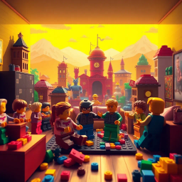 Brick Breaker: Minifigure Mayhem - Text-based game