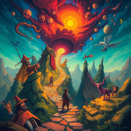 Questception: Who's Journey Is It Anyway? - Text-based game