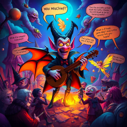 Chaos Chronicles: Who's the Real Villain? - Text-based game