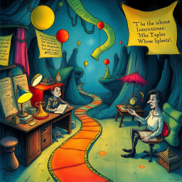 The Paradoxical Chronicles: Whose Quest Is It Anyway? - Text-based game