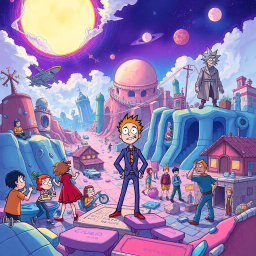 Chronicles of Chaos: Whose World is It Anyway? - Text-based game