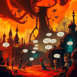 Chronicles of Chaos: Whose World is It Anyway? - Text-based game