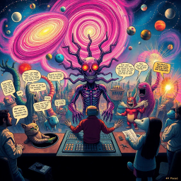 Chronicles of Chaos: Whose World is it Anyway? - Text-based game