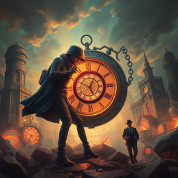 ChronoChase: Whose Time is it Anyway? - Text-based game