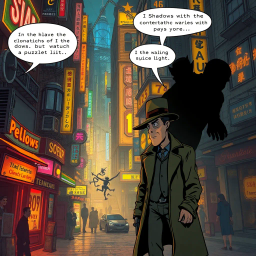 Whose Shadow Is That? - Text-based game