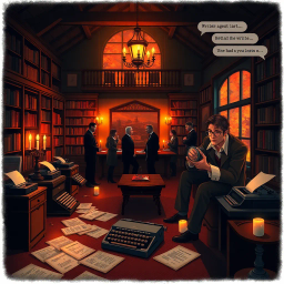 Whodunnit: The Missing Manuscript - Text-based game