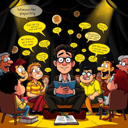 Whose Story Is It Anyway? - Text-based game