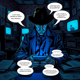 Hello, Who Dis? - Text-based game