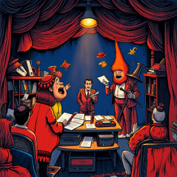 Whose Story Is It Anyway? - Text-based game