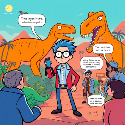 Chrono Clash: Whose Time Is It Anyway? - Text-based game