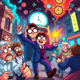 Chronochase: Whose Time Is It Anyway? - Text-based game