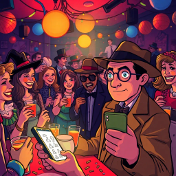 Whose Phone Is This, Anyway? - Text-based game